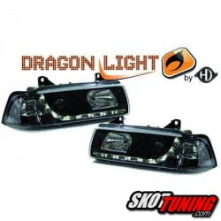 REFLEKTORY BMW 3 E36 COUPE / CABRIO 90-99 CZARNE