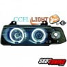 REFLEKTORY CCFL BMW 3 E36 COUPE / CABRIO 92-98 CZARNE