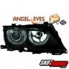 REFLEKTORY BMW E46 SEDAN / TOURING 01-05 CZARNE