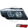 REFLEKTORY BMW 3 E90 SEDAN 09-12 CZARNE