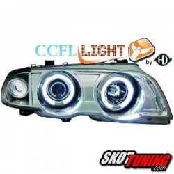 REFLEKTORY CCFL BMW E46 SEDAN 98-01 CHROM