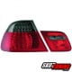 LAMPY TYLNE LED BMW E46 SEDAN 98-01 CZERWONE / DYMIONE