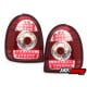 LAMPY TYLNE LED OPEL CORSA B 03.93-03.01 CZERWONE / PRZEŹROCZYSTE