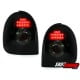 LAMPY TYLNE LED OPEL CORSA B 03.93-03.01 CZARNE/DYMIONE