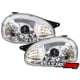 REFLEKTORY OPEL CORSA B 3/5D 03.93-01 CHROM