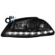 DLITE REFLEKTORY SEAT IBIZA 6L 03-08 CZARNE