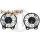 HALOGENY PRZECIWMGIELNE I ŚWIATŁA DZIENNE BMW 3 E92 E93 06-09 M-TECHNIK