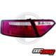 LAMPY TYLNE LED AUDI A5 07+ CZERWONE / PRZEŹROCZYSTE