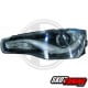 DRL REFLEKTORY AUDI A1 10-14 CZARNE