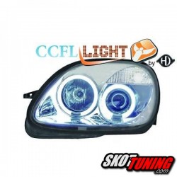 REFLEKTORY RINGI CCFL MERCEDES BENZ R170 SLK 96-04 CHROM 