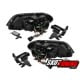 REFLEKTORY CCFL BMW X5 04-06 E53 2 RINGI POZYCYJNE CZARNE XENON