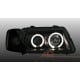 LAMPY PRZEDNIE AUDI A3 8L 08.96-08.00 CZARNE