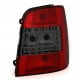 LAMPY TYLNE LED VW TOURAN 2003-2010 CZERWONE / DYMIONE