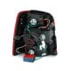 LAMPY TYLNE LED VW TOURAN 2003-2010 CZERWONE / DYMIONE