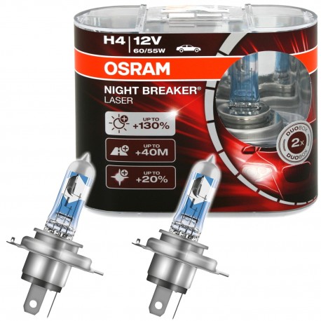 OSRAM NIGHT BREAKER LASER H4  12V 60/55W BOX