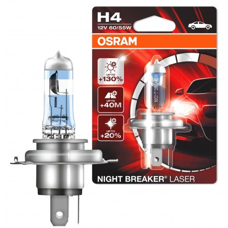 OSRAM NIGHT BREAKER LASER H4  12V 60/55W Blister