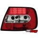 LAMPY TYLNE LED AUDI A4 B5 SEDAN 94-10.00 CZERWONE / PRZEŹROCZYSTE
