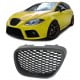 ATRAPA PRZEDNIA GRILL SEAT LEON 1P BEZ ZNACZKA 05-09 CZARNA