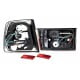LAMPY TYLNE BMW 5 E34 SEDAN 85-95 CZERWONE / PRZEŹROCZYSTE