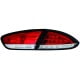 LAMPY TYLNE LED SEAT LEON 1P1 09-12 CZERWONE / PRZEŹROCZYSTE