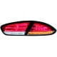 LAMPY TYLNE LED SEAT LEON 1P1 09-12 CZERWONE / PRZEŹROCZYSTE