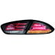 LAMPY TYLNE LED SEAT LEON 1P1 09-12 CZARNE