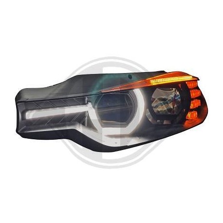 REFLEKTORY BMW SERIA 3 F30 / F31  11-15 CZARNE