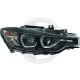 REFLEKTORY BMW SERIA 3 F30 / F31 11-15 CZARNE
