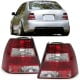 LAMPY TYLNE VW BORA 4D 99-05 CZERWONE / PRZEŹROCZYSTE