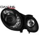 DAYLINE REFLEKTORY MERCEDES BENZ E W211 06-08 CZARNE