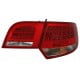 ZESTAW LAMP TUNINGOWYCH AUDI A3 SPORTBACK CZERWONE / PRZEŹROCZYSTE