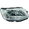 LAMPY PRZEDNIE REFLEKTORY DRL VW T6 15+ CHROM DYNAMICZNY KIERUNKOWSKAZ LED