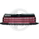 ATRAPA PRZEDNIA GRILL VW TRANSPORTER T6 15+ CZARNY / CZERWONY