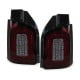 LAMPY TYLNE LED VW TRANSPORTER T6 2015+ CZERWONE / DYMIONE Z KIERUNKOWSKAZEM LED