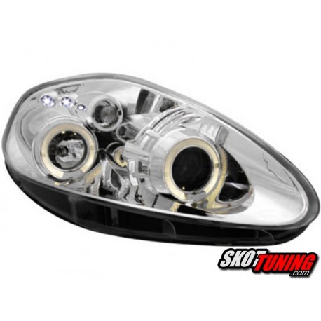 REFLEKTORY FIAT GRANDE PUNTO 2005-2008 CHROM