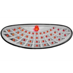 LAMPA PRZECIWMGIELNA LED PEUGEOT 206/206CC CHROM