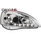 DAYLINE REFLEKTORY OPEL CORSA C 01-06 CHROM