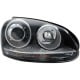 REFLEKTORY VW GOLF V 03-07 GTI LOOK CZARNE