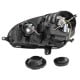 REFLEKTORY VW GOLF V 03-07 GTI LOOK CZARNE