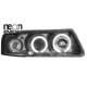 REFLEKTORY CCFL VW PASSAT 3B 96-00 CZARNE RINGI