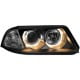 REFLEKTORY VW PASSAT 3BG 00-04 CZARNE RINGI