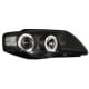 REFLEKTORY VW PASSAT 3C B6 05-10 CZARNE RINGI