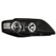 REFLEKTORY VW PASSAT 3C B6 05-10 CZARNE RINGI