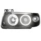 REFLEKTORY CCFL VW POLO 6N 95-98 CZARNE RINGI