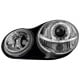 REFLEKTORY VW POLO 9N 11.01-04.05 RINGI CHROM