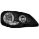 REFLEKTORY VW POLO 9N3 05.05-09 RINGI CZARNE