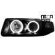 REFLEKTORY CCFL SEAT LEON/TOLEDO 99-04 RINGI CZARNE