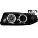 REFLEKTORY CCFL SEAT LEON/TOLEDO 99-04 RINGI CZARNE