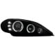 REFLEKTORY RENAULT MEGANE 99-02 RINGI CZARNE