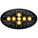 KIERUNKOWSKAZY BOCZNE LED MINI COOPER / S / JCW / R50 / R53 02-06 CZARNE